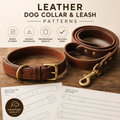 Leather Dog Collar & Leash Patterns